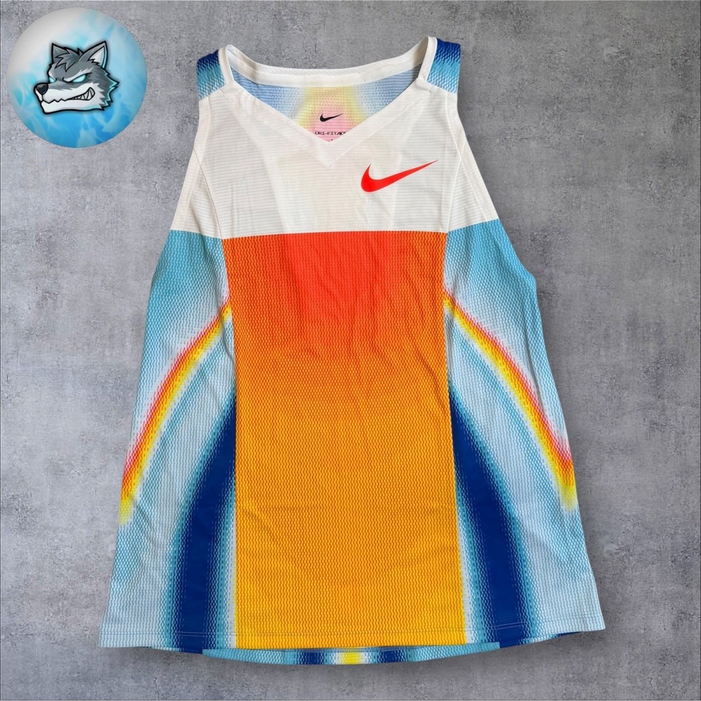 Nike 2025 Pro Elite Team Distance ADV Running Singlet Men Size Large FZ6870-731